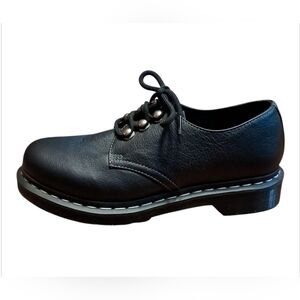 Dr. Martens 1461 Hardware Virginia Leather Shoes Womens 9 (Like New)